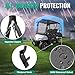 4 Passenger Golf Cart Enclosure for EZGO TXT RXV – Short Roof 59