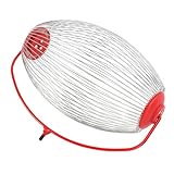 Greensen Nusssammler, Rollkorb aus Edelstahl-Draht Zum Aufsammeln von Eicheln, Walnüssen und Kastanien, mit Leichtem Design, für Obstgärten, Bauernhöfe und Outdoor-Aktivitäten (58MM)