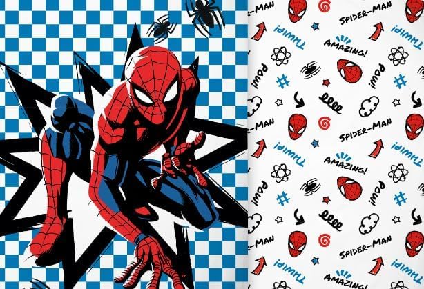 BrandMac Spiderman Cot Size Bedding Set, Cot Bed - Image 3