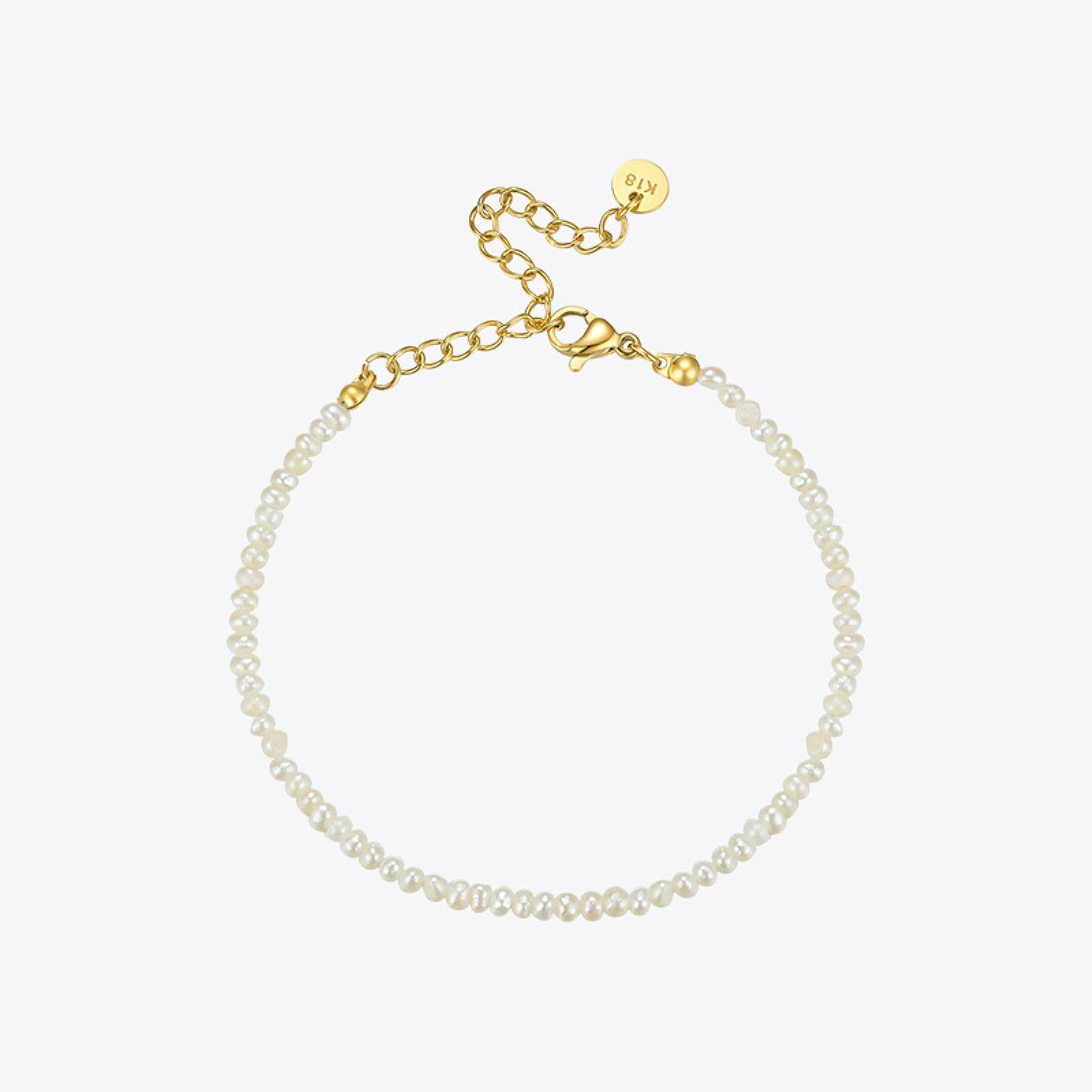 Jfgctyhxy Women's One Color Bohemian Bracelets, Natural Irregular Pearl Bracelets For Gold Color Cute Armband Bangles Fashion Jewelry