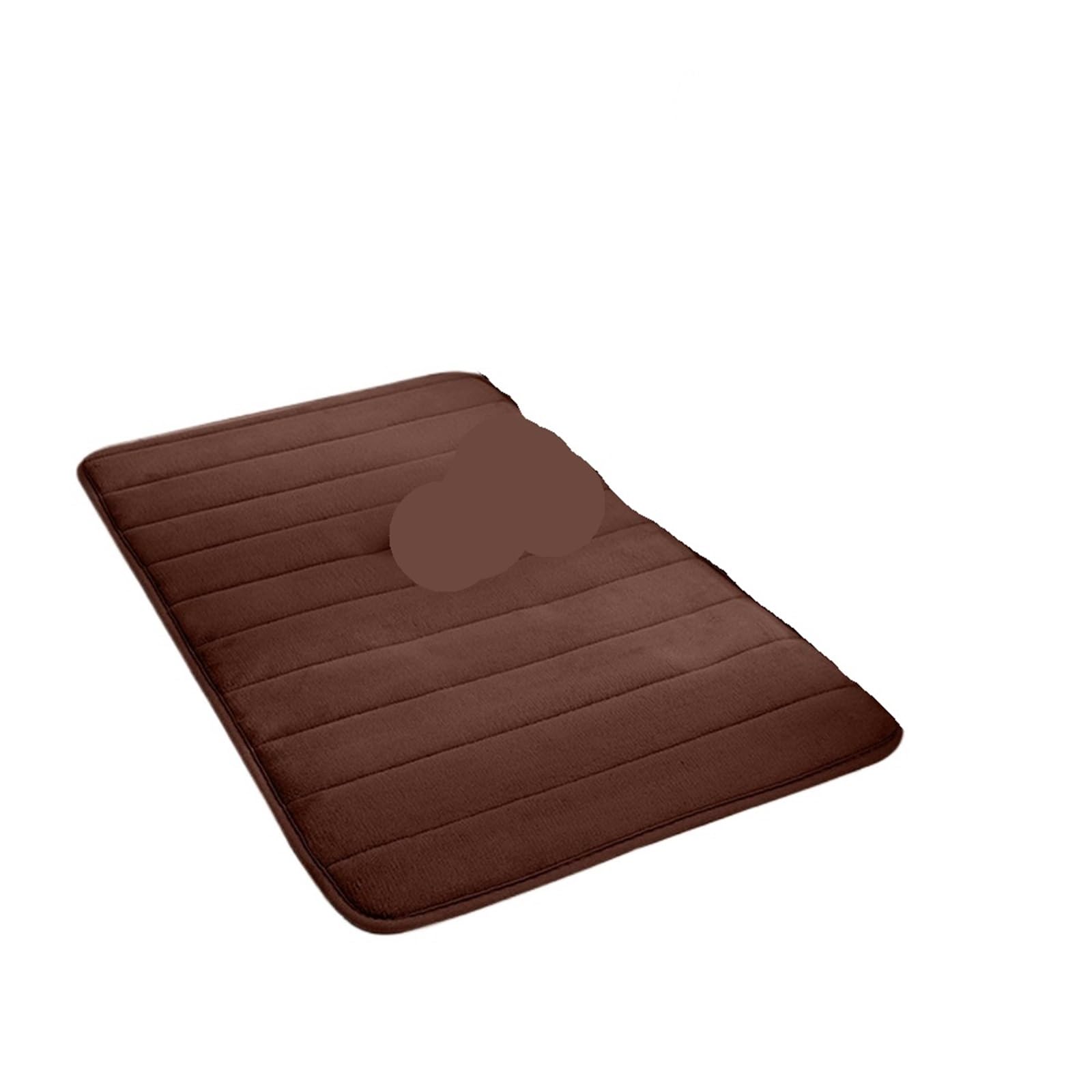 Shower Mat Absorbent Bath Mat Non Slip Rugs Bathroom Carpets Soft Memory Foam Floor Bedroom Toilet Shower Rug Home Decor(Brown)