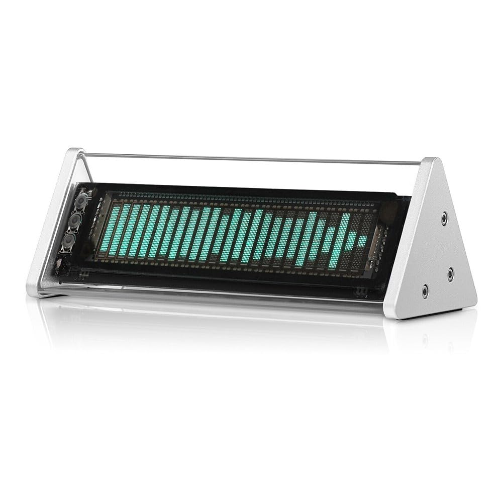 do analizatora widma audio VFD, przełącznik AUX, odbiornik 5.0, zegar stołowy