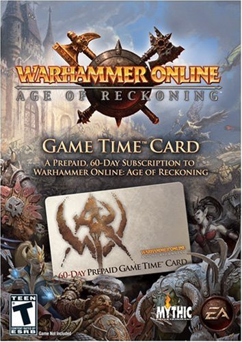 Warhammer Online 60 Day Prepaid Game Time Card