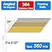 SimCos 34-30 Degree Framing Nails 304 Stainless Steel D Head Paper Tape Strip Nails for 30 to 34 degree Framing Nailer (3