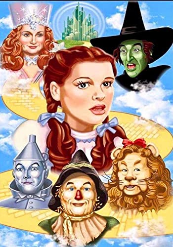 5D DIY Diamond Painting the Wizard of Oz 16X20 inches...