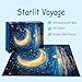 Ocean Puzzle 1000 Pieces-Starlit Voyage, Starry Night Puzzle 1000 Pieces, Moon Puzzles for Adults, Difficult Jigsaw Puzzle for Families, Finished Size 19.69 * 27.56