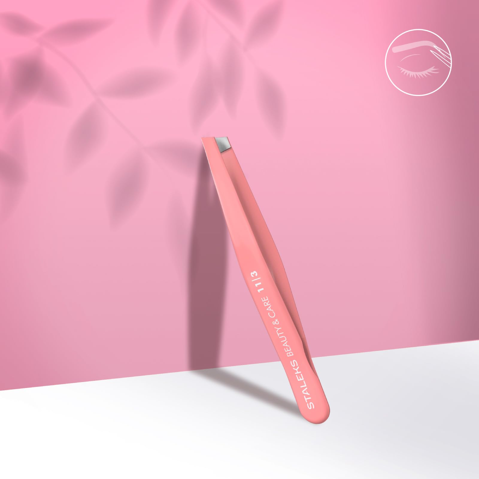 Staleks Eyebrow Tweezers BEAUTY & CARE TBC-11/3 (Wide Slant) 1