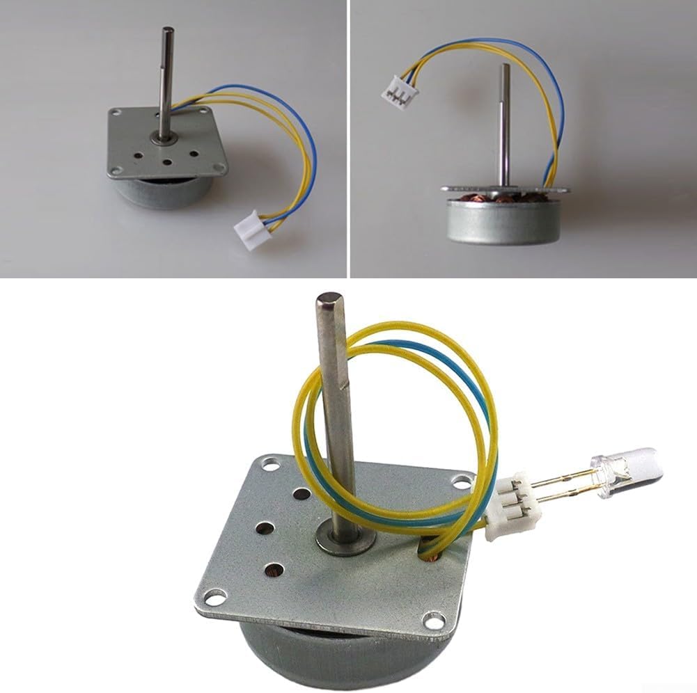 Micro motore senza fili a mano AC 3-24 V 3-24 V, mini generatore di energia eolica, generatore di turbine eoliche, strumento didattico esperimento modello, per generazione di energia trifase, 0,1A-1A