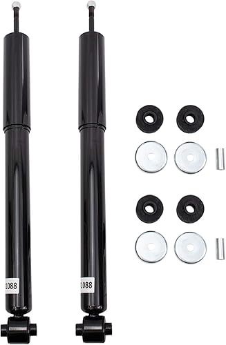 Miniatura 243 de TRQ Juego de amortiguadores traseros compatible con Chevrolet Aveo 2004-2011 Aveo5 2009 Pontiac G3 2007-2011