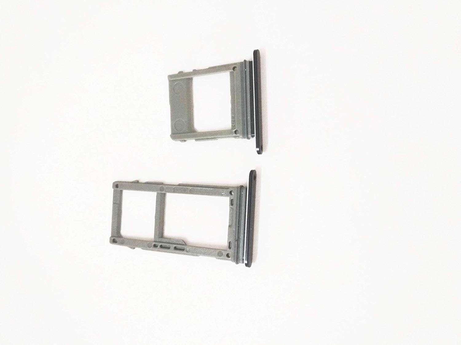 ROBO SIM Tray Sim Card Slot Holder Compatible with Samsung A7 A720 2017 : Black