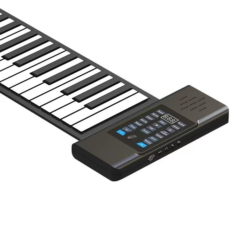 Piano roulé à la main à 88 touches, fonctionnement tactile LED, 128 timbres et rythmes, touches en silicone épaissies, haut-parleurs Hi-Fi de 2,25 pouces. Convient aux débutants et aux professionnels - Les Beatles, Paul McCartney, John Lennon, RIngo Starr, George Harrison Piano roulé à la main à 88 touches, fonctionnement tactile LED, 128 timbres et rythmes, touches en silicone épaissies, haut-parleurs Hi-Fi de 2,25 pouces. Convient aux débutants et aux professionnels – Image 6