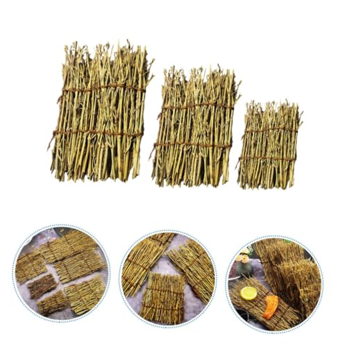 Set de platos para sushi Toyvian Natural White 3 piezas miniatura 3