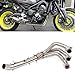 Spare Parts For Yamaha MT-09 FZ-09 Tracer 900 51mm 2015-2020 Motorcycle Exhaust Escape Systems Slip On Front Link Pipe Elbow