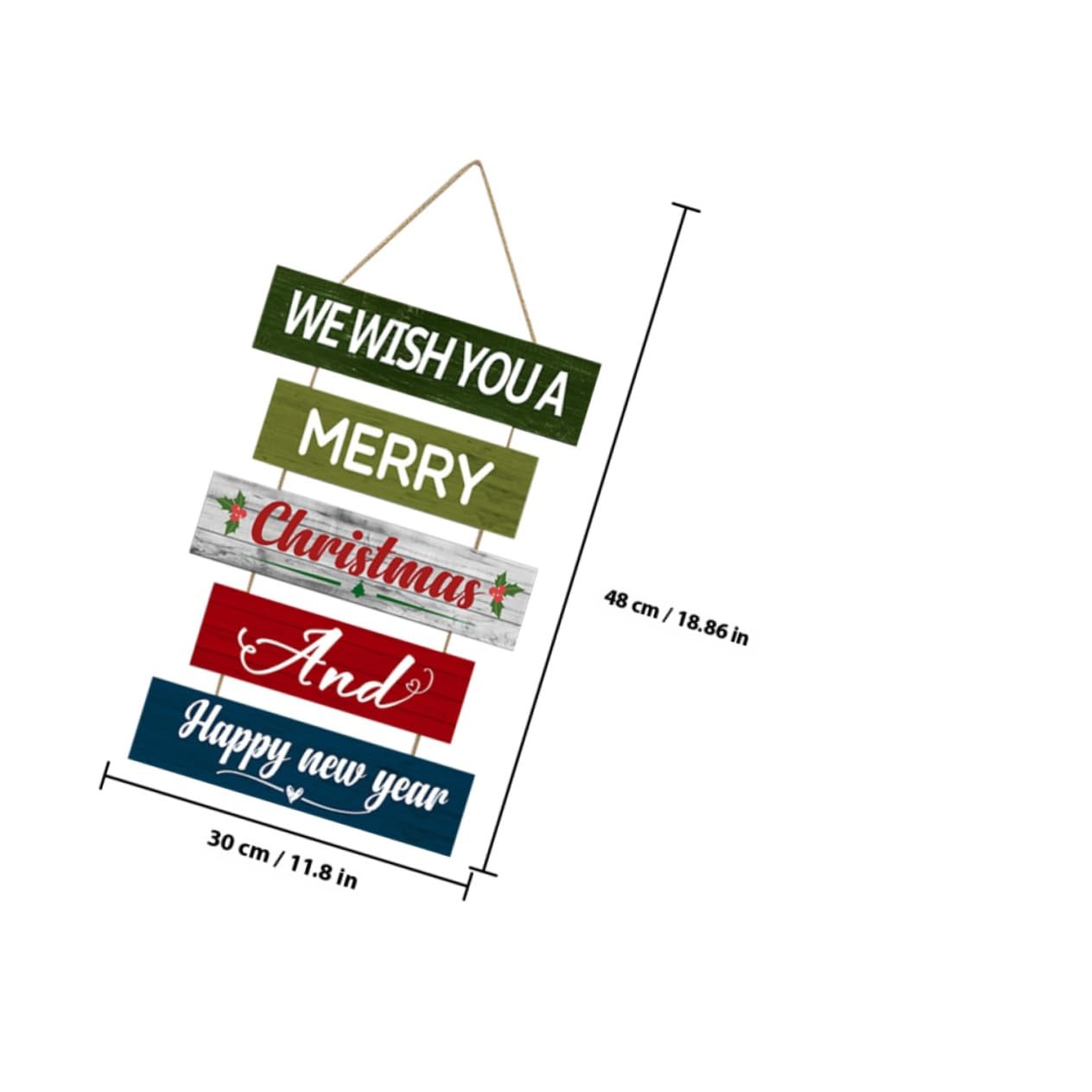 PRETYZOOM 3st Weihnachtswandbehang Weihnachtsdeko Festival-holztürdekor Weihnachtsschild Aus Holz Haustür Anhänger Wandanhänger Wandhängung Ornament Party-türschild Festliche Behänge Hölzern