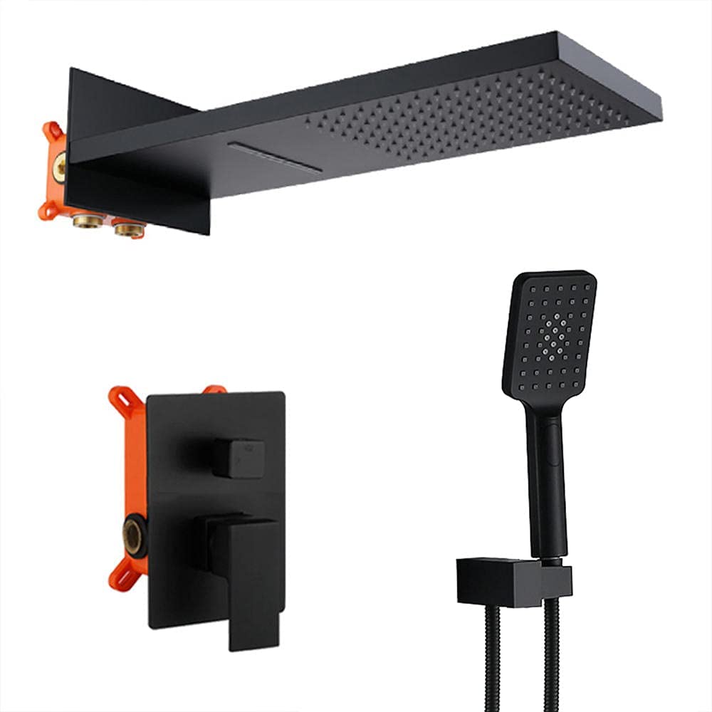 Ensemble de douche cascade design avec mitigeur double fonction