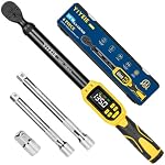 3/8" Drive Digital Torque Wrench, 5-99.5 Ft-lb (6.7-135 N.m)