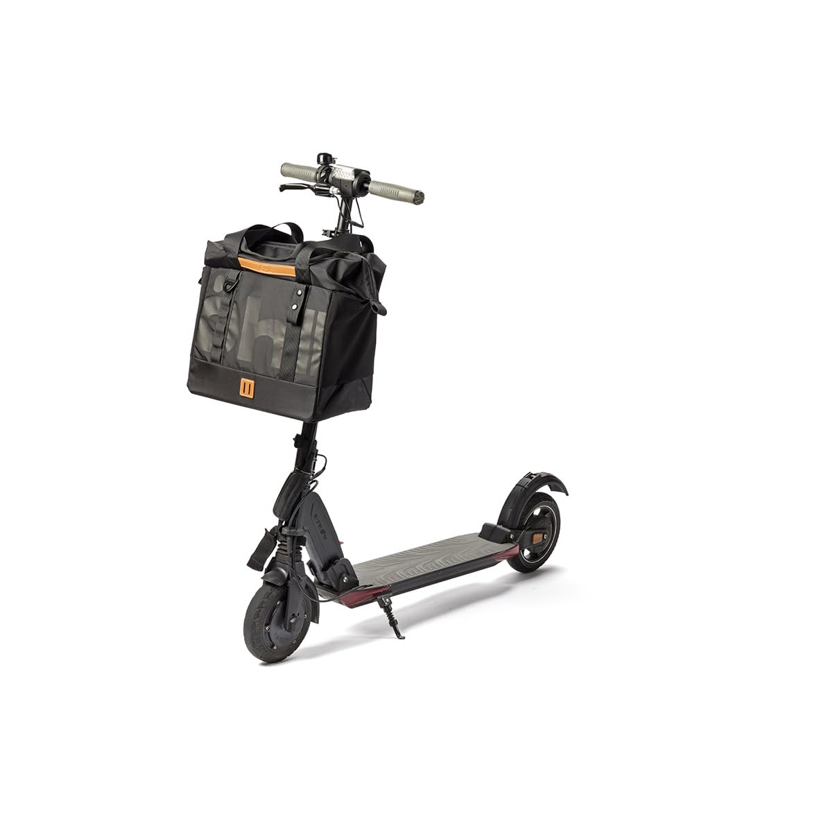 Bolsa de 26,5 litros de Capacidad para su Uso en patinetes y bicis urbanas in Bag Black (Black)