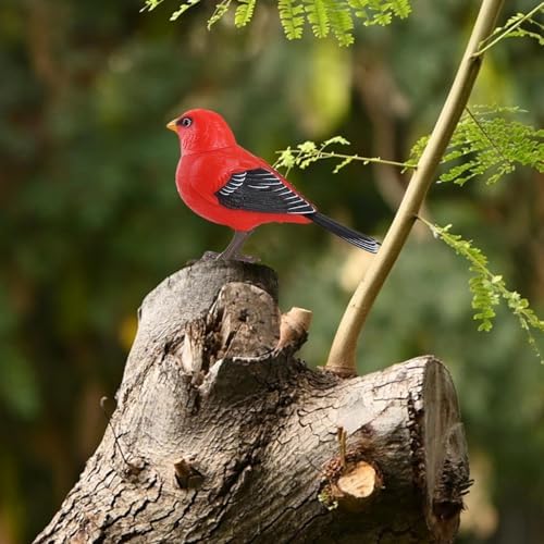 Electronic Singing Bird Toys Simulate Chirping Electric Animal Pets Home Office Decoration - 5