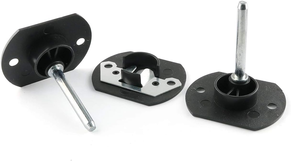 E-Outstanding Pin Style Sofa Connector 4 Sets Black Sofa Couch Sectional Furniture Hardware Accessories