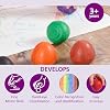 Colorations Chubby Non-Toxic Crayons for Toddlers, Palm Grip Eggs, Set of 8 Colors, Shape is Easy for Young Children Grip, Hold & Draw, Classroom Must Haves