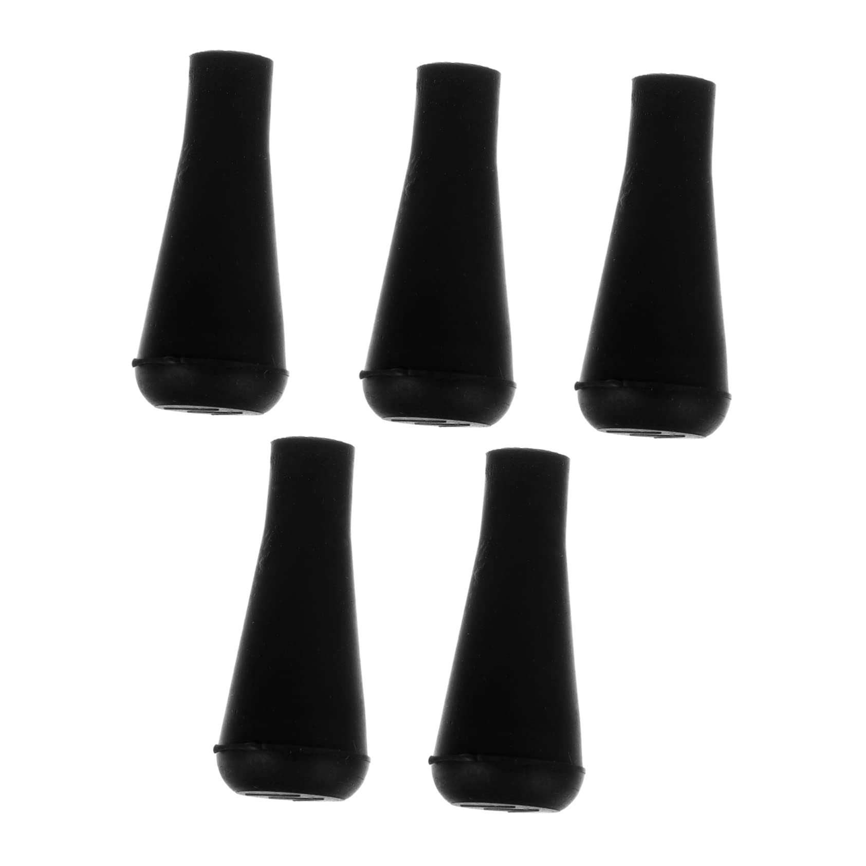 SUPVOX Archery Target Practice 5pcs 6mm Arrowhead Rubber Broadheads No Harm Training Arrows