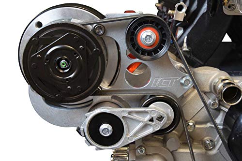 ICT Billet LS Camaro R4 A/C Air Conditioner Compressor Bracket Kit LS1 Camaro