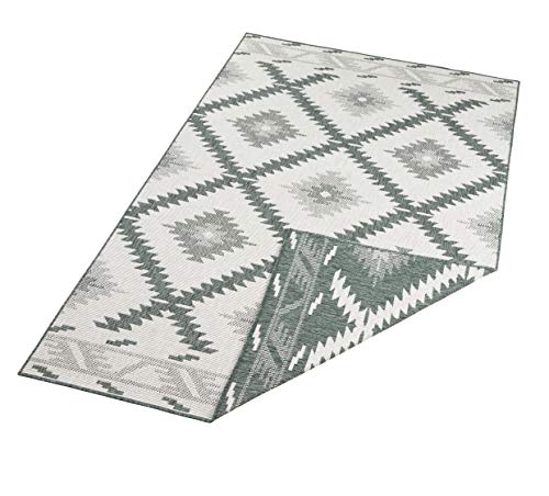 Tapis extérieur Malibu résistant intempéries pour balcon et jardin - 7