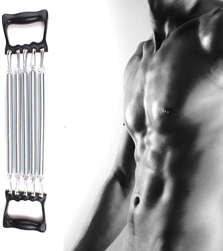 Gym Exercise Chest Pull Expander Fitness Puller 5 Spring for Adults