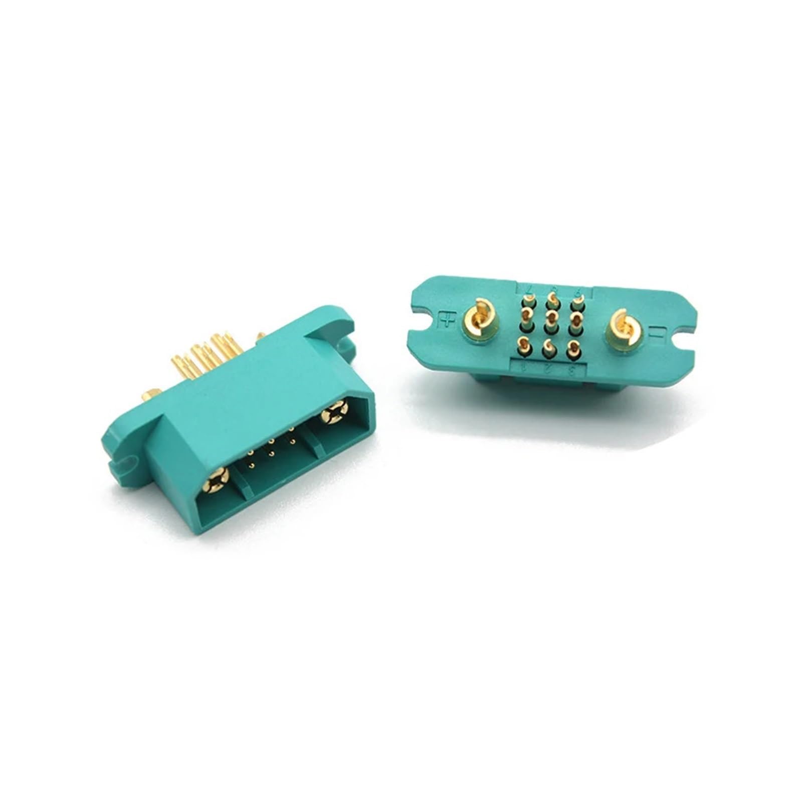 Connettore MPX2+9 JX9 Multi Wire Servo Estensione Maschio Femmina Spina Segnale per RC Aereo Ala Fissa Jet (MPX2-9 1PCSMale)