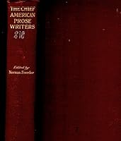 The Chief American Prose Writers Selected Prose B003ZX8M18 Book Cover