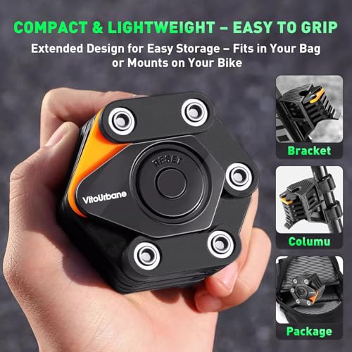 VitoUrbane Folding Combination Lock