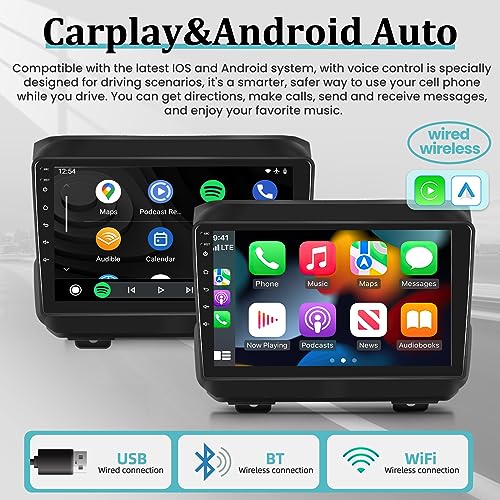 [2+32G] Android Car Stereo para Jeep Wrangler JL 2018-2021 / Gladiator JT 2020-2021 Apple Carplay se