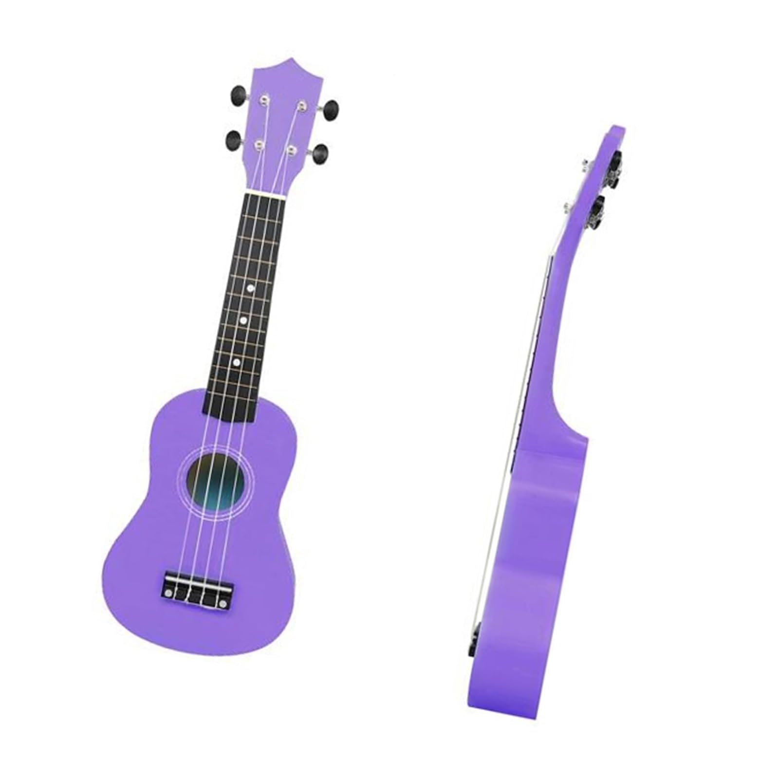 Początkujący Ukulele 21 Calowa Przenośna Gitara Ukulele Basswood 4 Strunowa