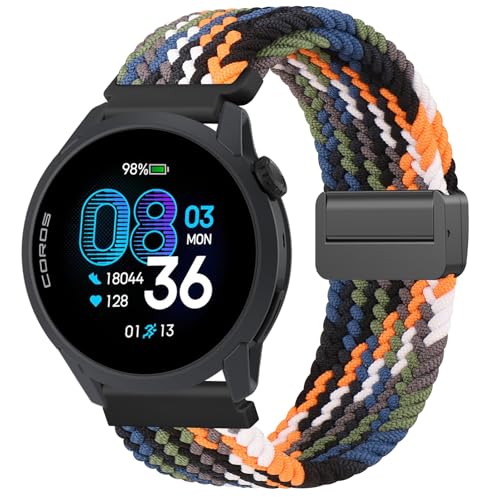 Amzpas ���C�ґg�X�g���b�v COROS PACE 4 / PACE 3 / Pro/APEX 2 Pro/APEX Pro/APEX 46mm�p 22mm �\�t�g�i�C�����X�|�[�c���X�g�o���h ACoros Pace 4/3 Watch�Ή� ���f�B�[�X