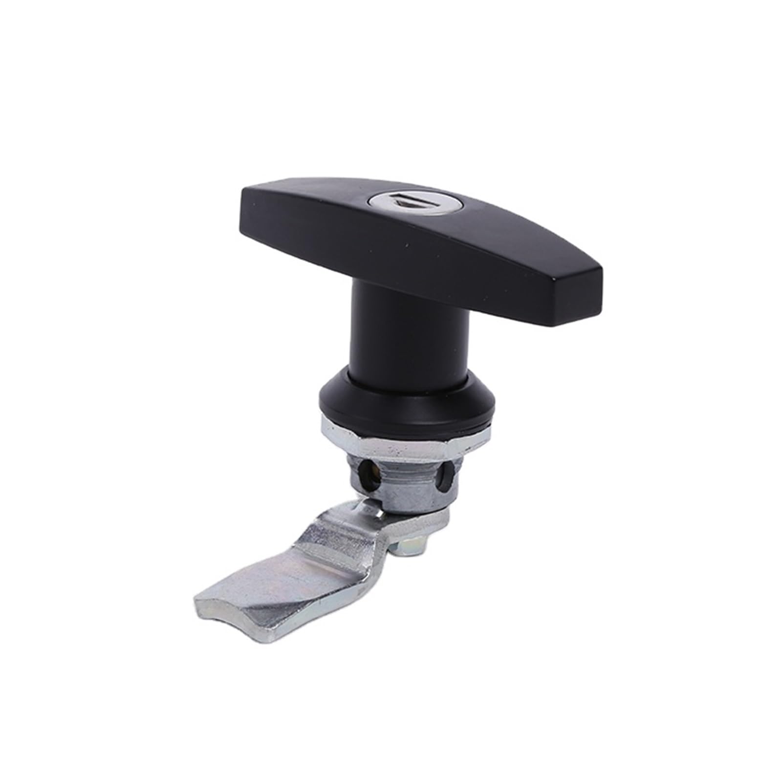 MS324-2 Truck Tool Box Lock T-Handle Lock Door Rotating Handle with Key Lock 1Pcs(Black)