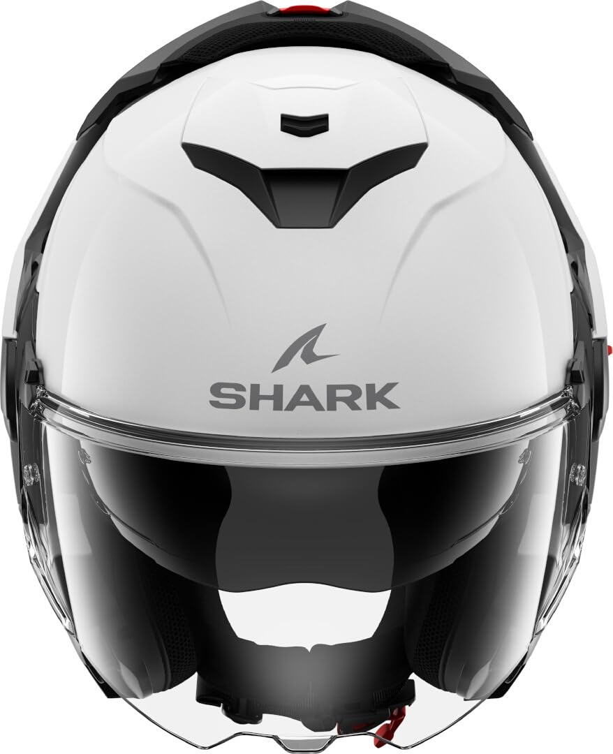 SHARK, Casque Moto Modulable OXO Blank Pearly White W05