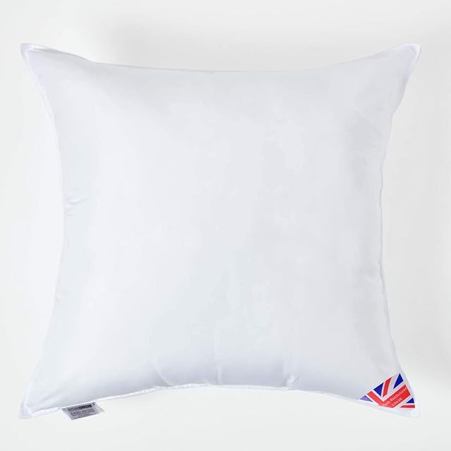 Super MicroFibre - Cushion Pad Inner Insert - 26 x 26" (65 x 65 cm) - Washable at Home - The Best Synthetic Cushion Pad Available by HOMESCAPES
