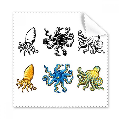 Tissu de nettoyage octopus pour écran de téléphone et lunettes
