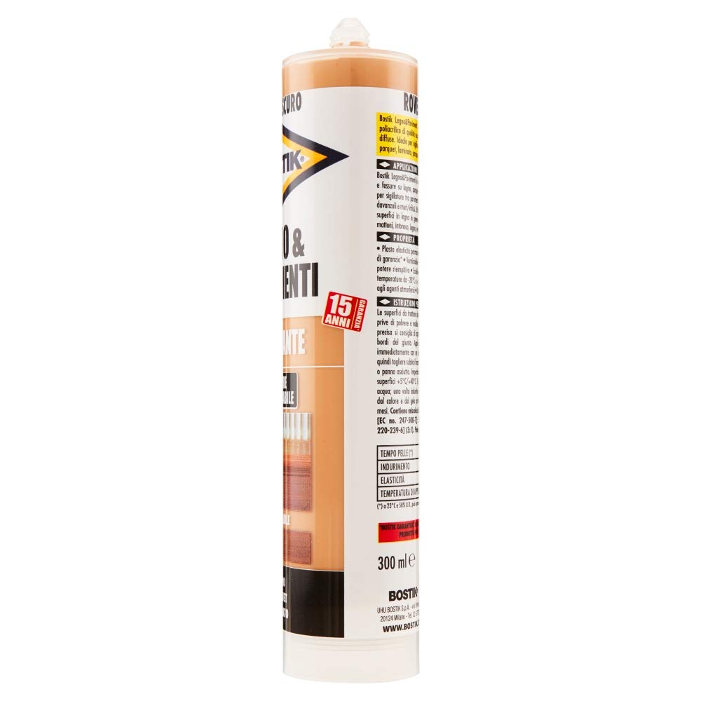 Bostik Bostik Legno&Pavimenti Sigillante Rovere Scuro cartuccia 300ml