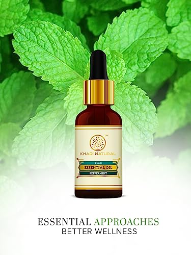 Khadi Natural Herbal Peppermint Essential Oil, 15ml - Image 5