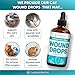 Cat Wound Care in Drops | Cat Cone May Be Beneficial Here | Nano Silver + Chlorhexidine in the Composition to Care the Skin with Bites, Scratches, Redness, Irritation, and Sutures After Surgery | 2 Oz