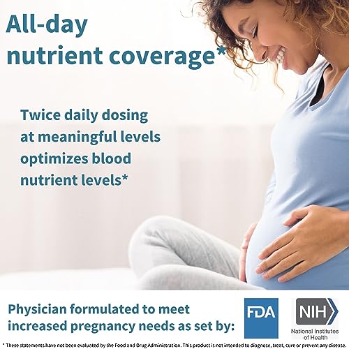 High Absorption Methylated Prenatal Multivitamin, Clean Label with Gentle Iron and Folic Acid As Folate, Choline, Natural Calcium & Magnesium, Vegan Vitamins for Pregnancy, 60 Tablets, by Igennus
