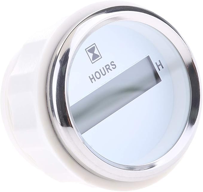 Bothyi Universal Hour Meter, Marine Boat Engine Hour, Waterproof
