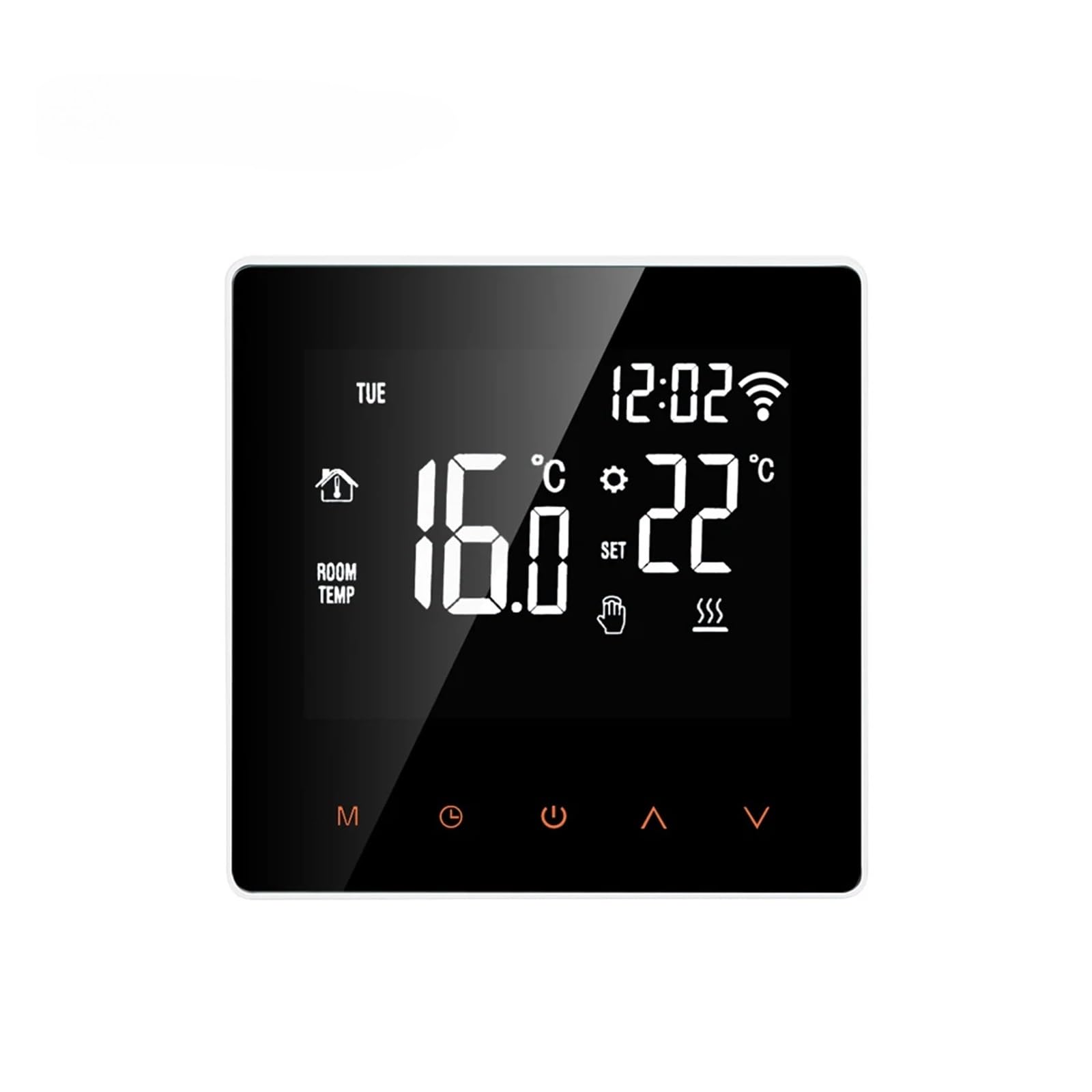 ME81H WiFi Thermostat For Wall-Mounted Boilers&Electric Heating Systems, APP Remote Control&Voice Commands Via(WiFi WaterGas Boiler)