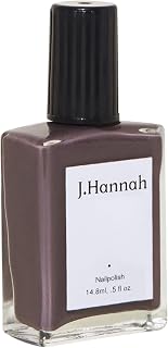 J. Hannah Nail Polish Vegan, Non-Toxic, Cruelty-Free, Gluten-Free, Long Lasting, USA Made, Deep Purple Color (Ikebana)