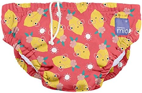 Bambino Mio, Reusable Swim Nappy, Pelican Pier, 1-2 Years & Splash About Happy Nappy, Vintage Moby, 12-24 Months