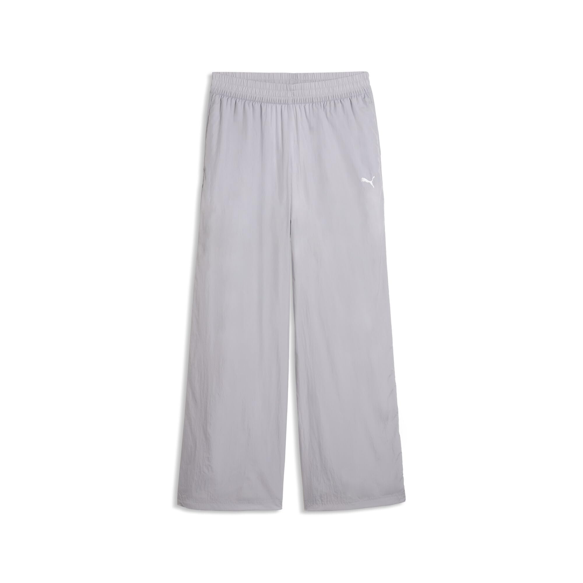 Puma Woven Sport Wide Leg Trousers Women's Light Purple Medium