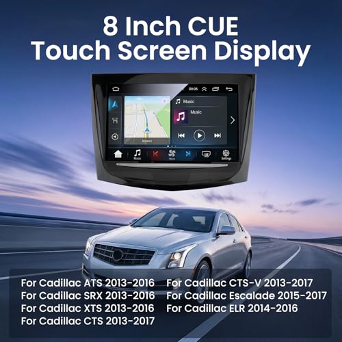 Image of High Soar OEM Spec Cadillac CUE Touch Screen Display Direct Replacement for ATS Escalade CTS SRX XTS Models