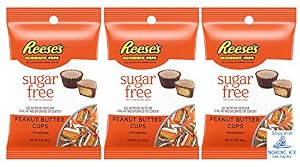 Image of Sugar Free Reese's Peanut Butter Cups | 3 Ounces | Pack of 3