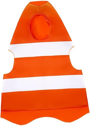Kids Fancy Dress Traffic Cone Costume Halloween Fun Featuring Bright Orange Ensuring Comfort And Joy During Themed Gatherings Orange Construction Cone Costume For Girls